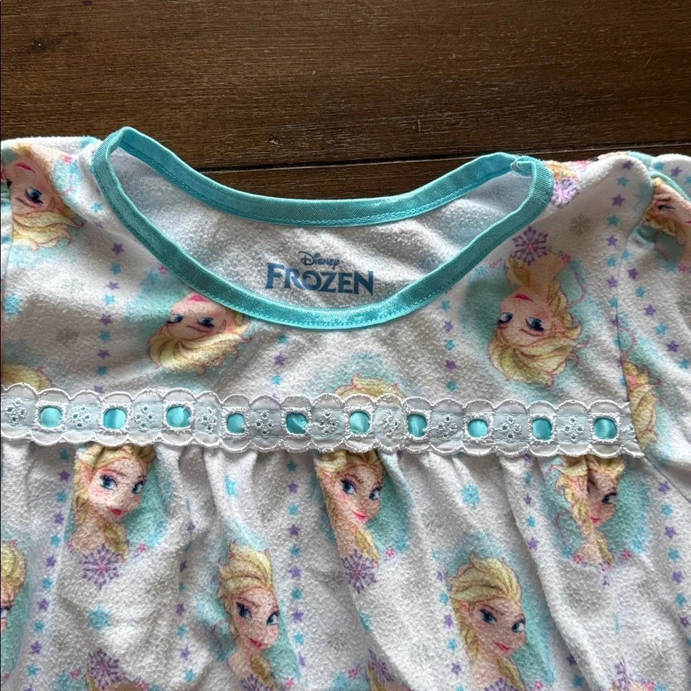 3 for $10 - Size 8 Disney Frozen Princess Elsa night gown dress - Picture 5 of 6